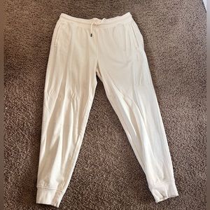 White NorthFace Joggers